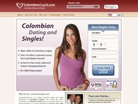 Colombian Cupid Colombian Cupid Homepage Image